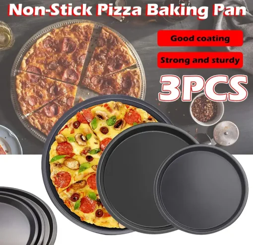 3pcs Set Pizza Pan